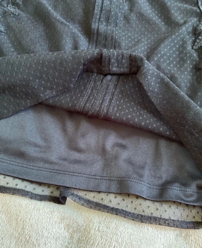 Haut dentelle noir doublé - photo numéro 3