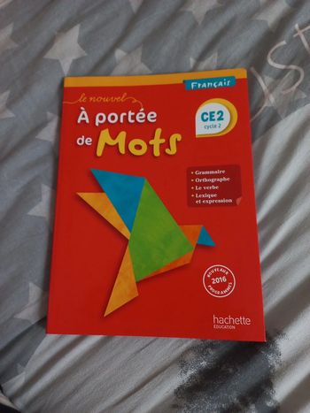 Manuel de français ce2 Le nouvel à portée de mots