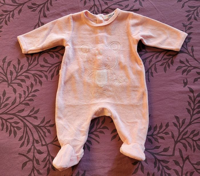 Lot de 7 pyjamas en velours (grenouillères) - photo numéro 8