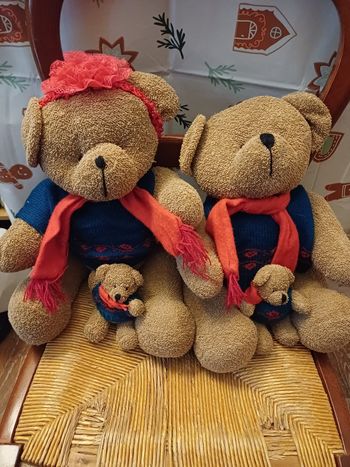 Lot de peluches ours