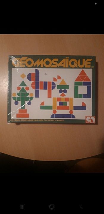 Jeu Géomosaïque de Nathan