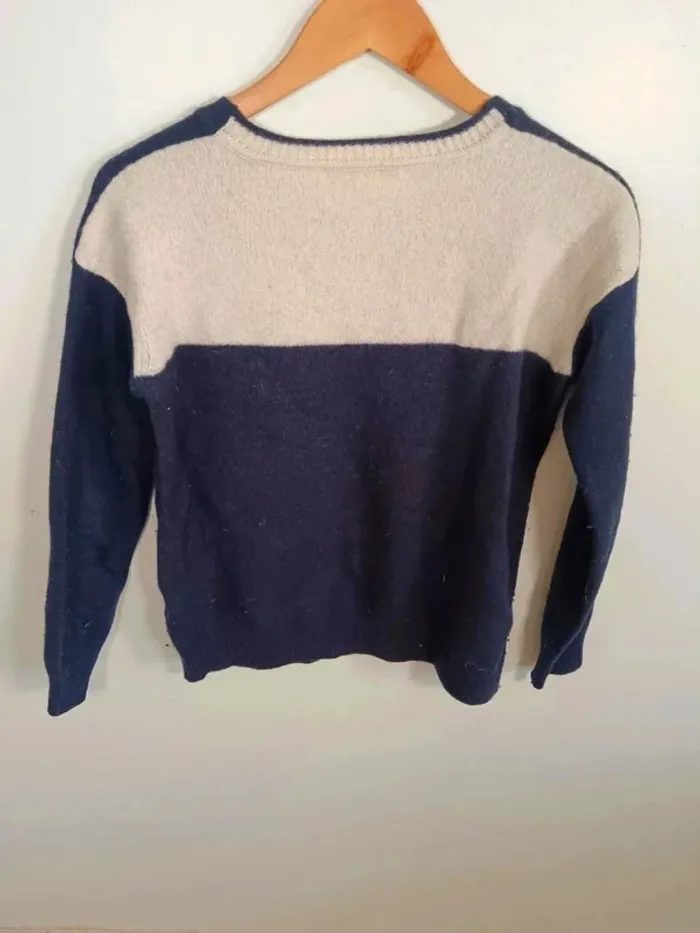 C28 pull marine Tommy Hilfiger XS - photo numéro 2