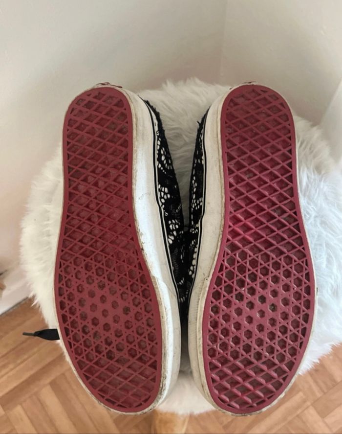 Basket vans en dentelle - photo numéro 3
