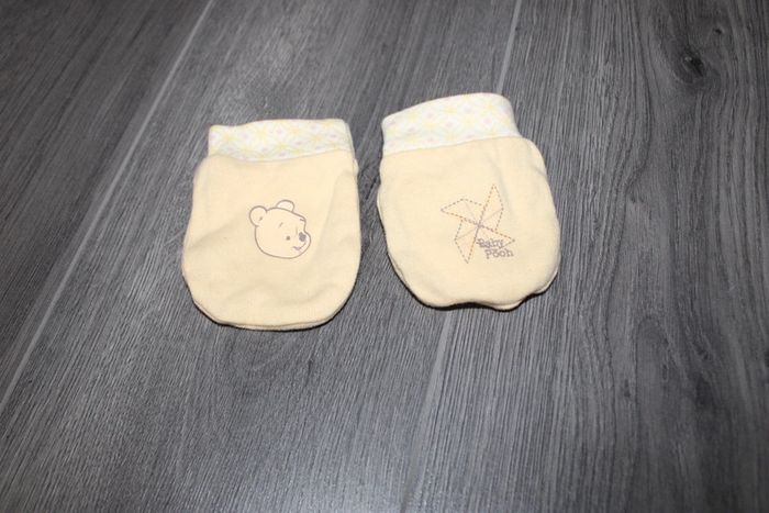 Lot de 5 bonnets naissance + moufles - photo numéro 7
