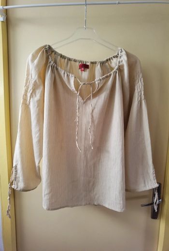 Blouse creme