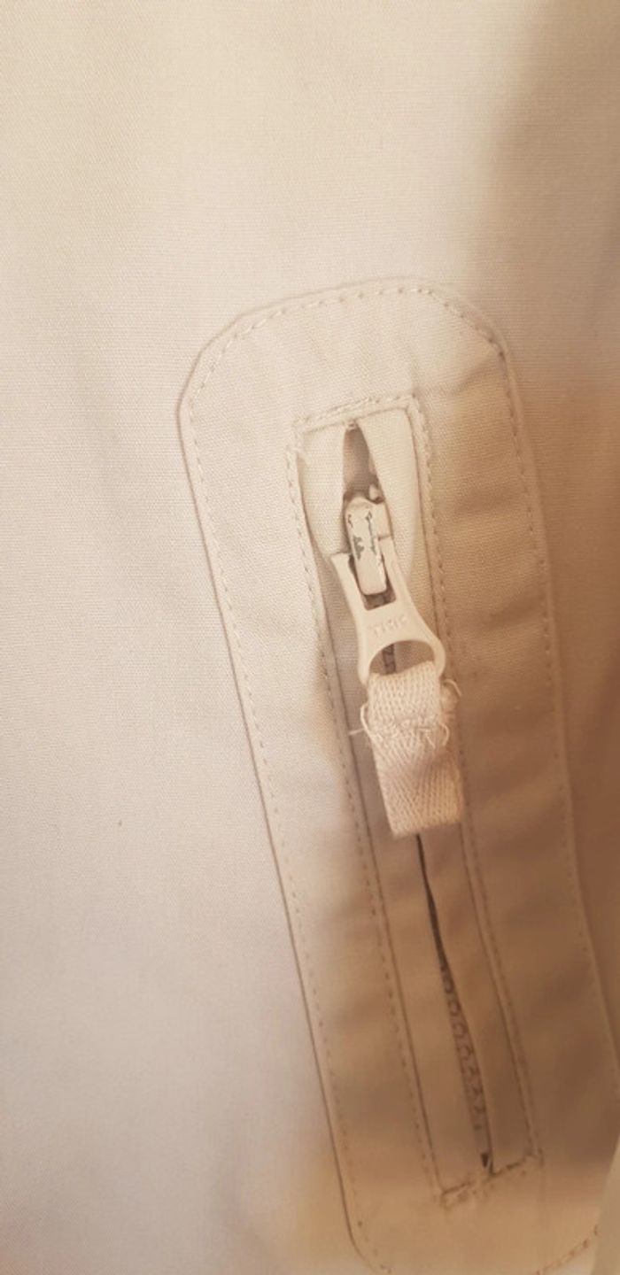 Cyrillus - veste manteau parka beige fille  t.10ans - photo numéro 4