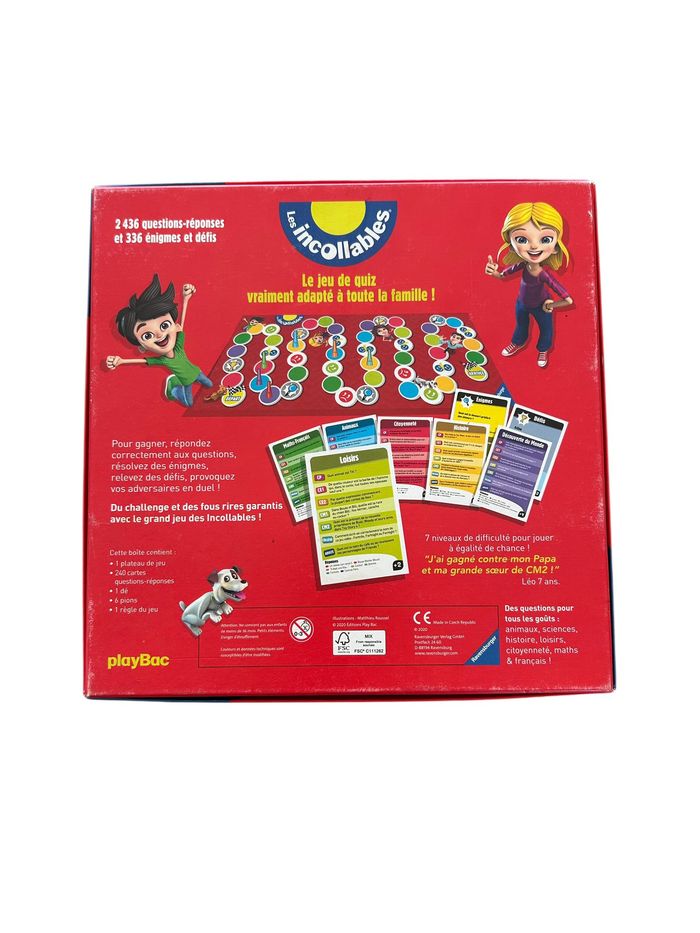 Jeu de société Les Incollables - photo numéro 2