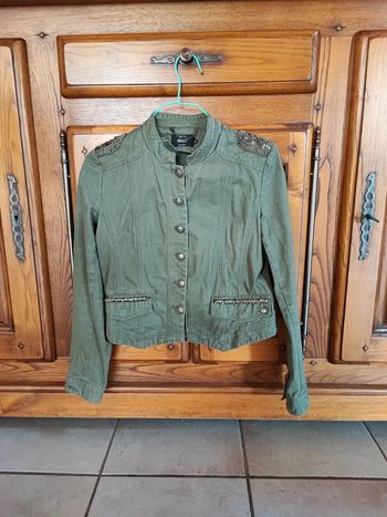 Veste en jean ONLY (kaki), XS / 34 / 6