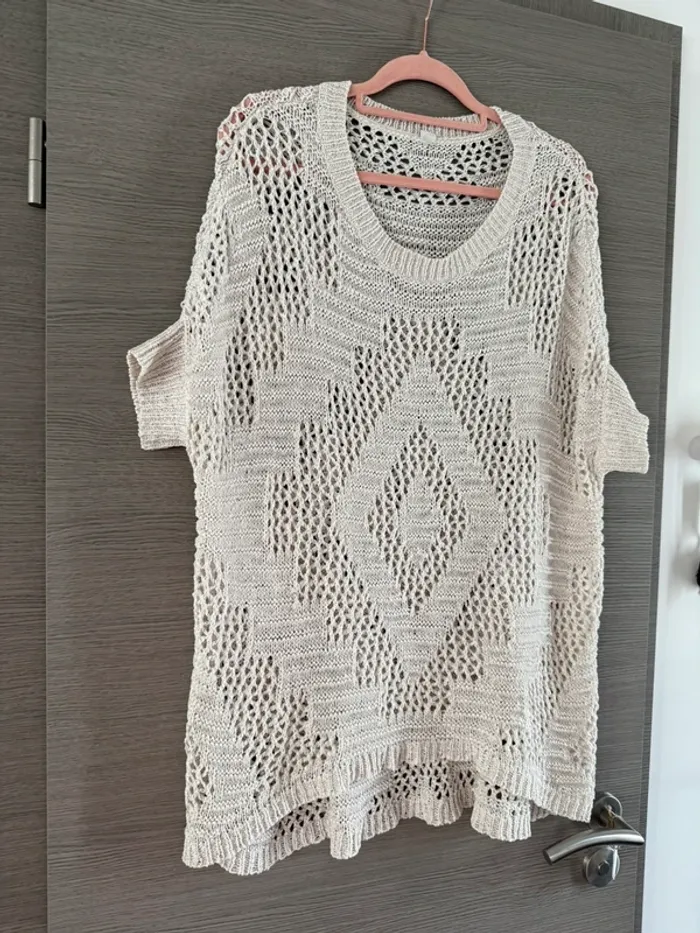 Tunique maille ajourée - photo numéro 2