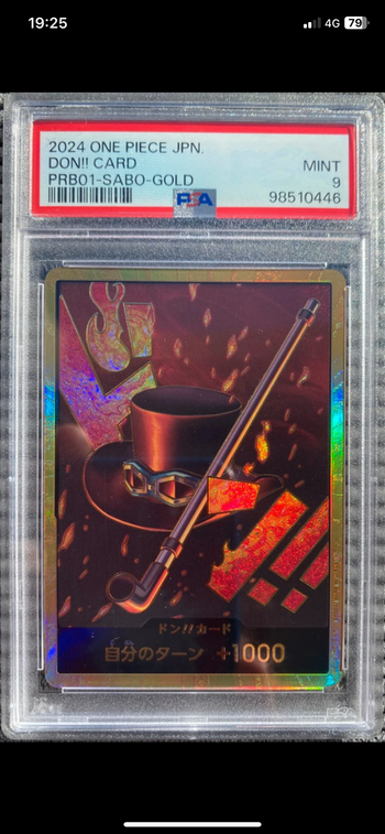 Carte One Piece Gradée