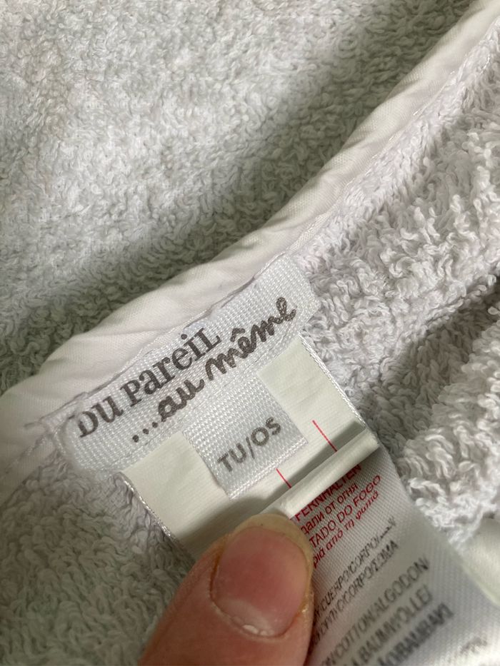 Cape de bain du pareil au même - photo numéro 2