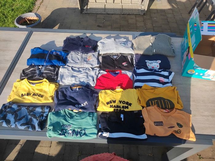 Lot 19 pulls / gilets / vestes