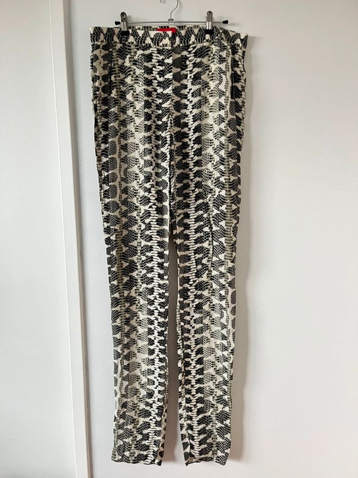 Pantalon fluide imprimé serpent Lanvin - photo numéro 2