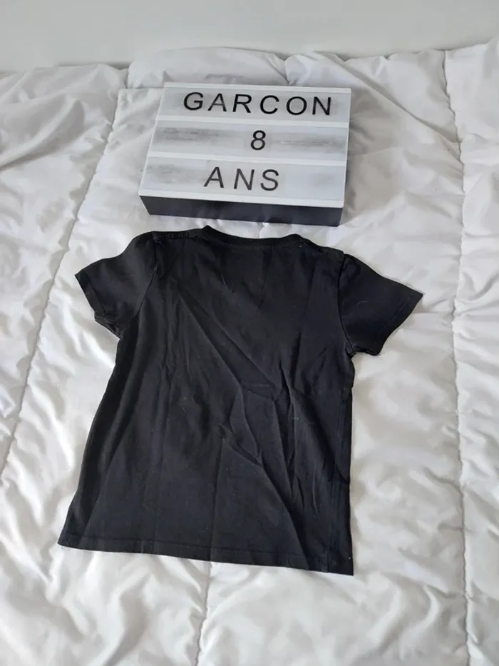 Tee-shirt manche courte garçon 8 ans La halle - photo numéro 2