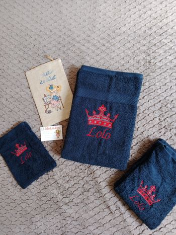 Serviette personnalisée