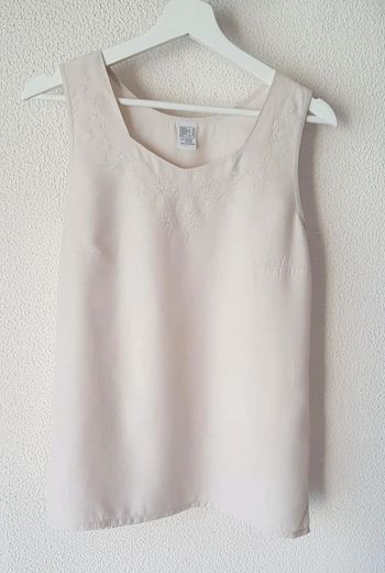Débardeur beige