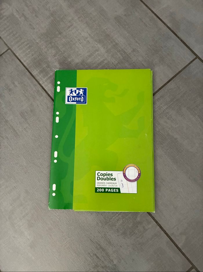1 paquet 200 copies doubles