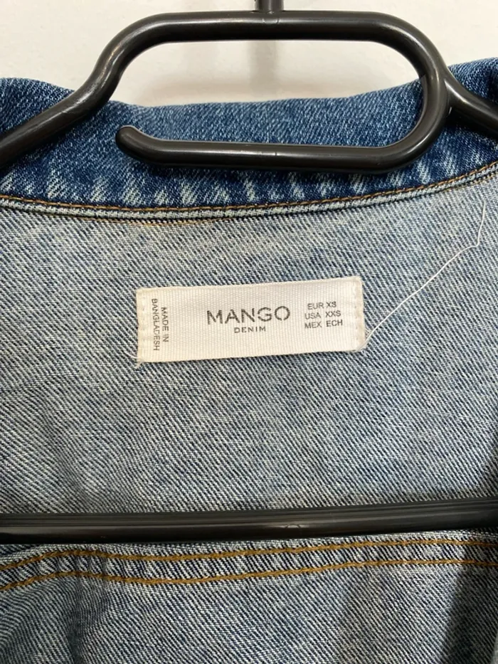 Veste en jean Mango taille XS - photo numéro 2