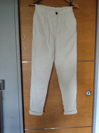 Pantalon velours côtelé