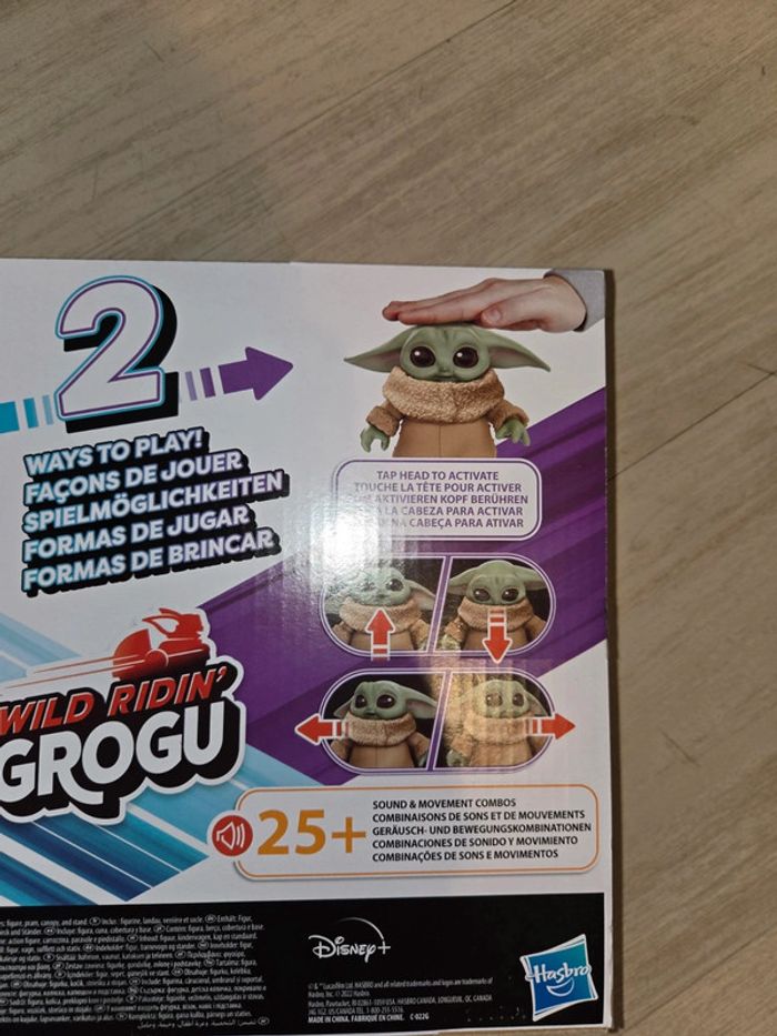 Star wars mandalorian grogu animé neuf avec son berceau - photo numéro 6