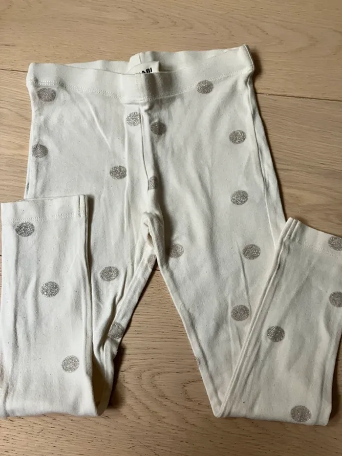 Lot de 3 leggings taille 5 ans - photo numéro 3