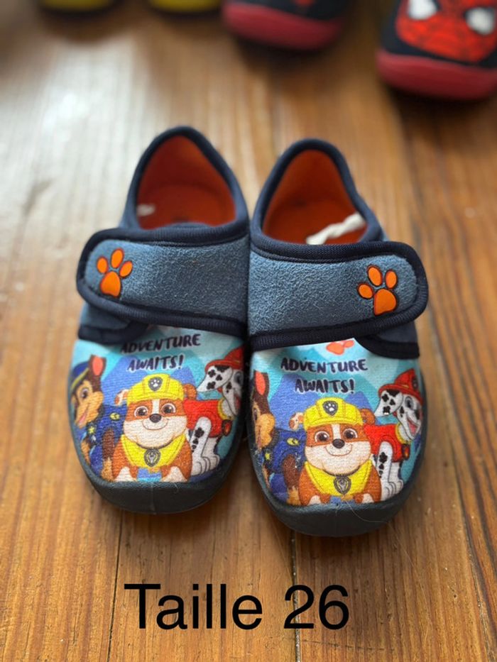 chaussons taille 26
