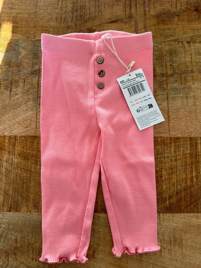 Legging rose Orchestra 6 mois