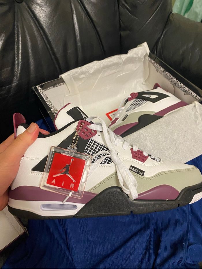 Paris Saint-Germain x Air Jordan 4 Retro Bordeaux - taille 45