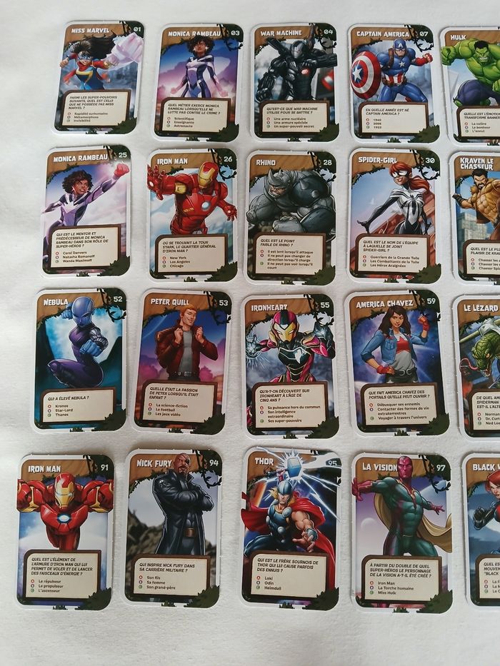 Cartes Marvel Leclerc - photo numéro 2