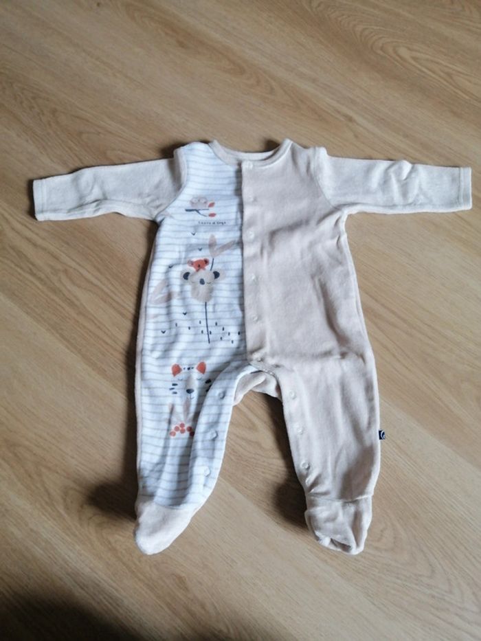 Pyjama velours 6 mois