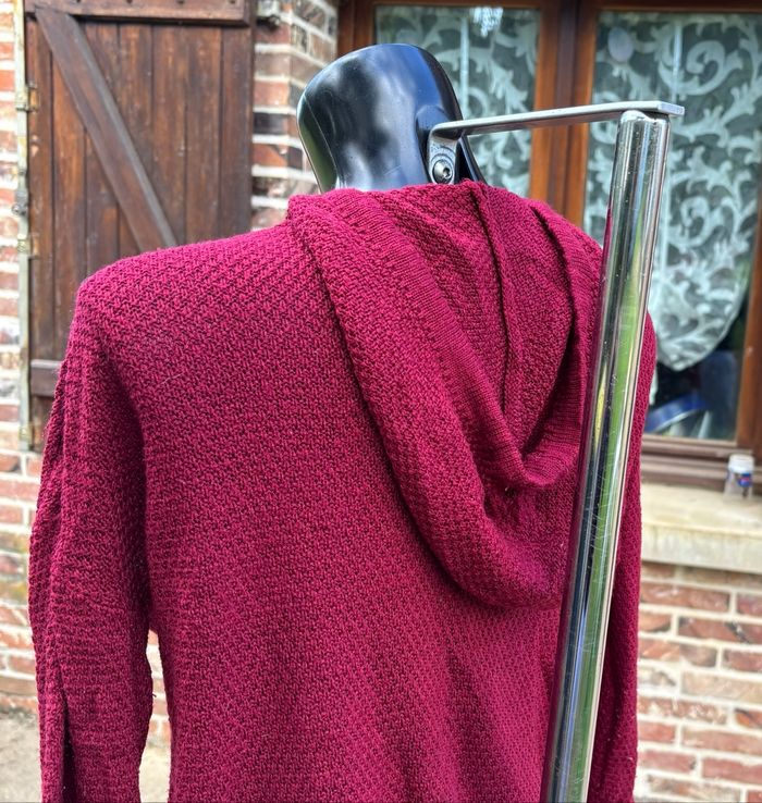 🌸 Pull bordeaux noir blanc Jennyfer 🌸 - photo numéro 3