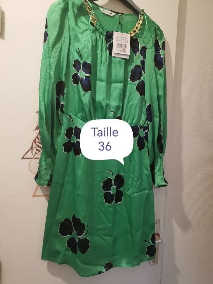 Robe nafnaf neuf verte