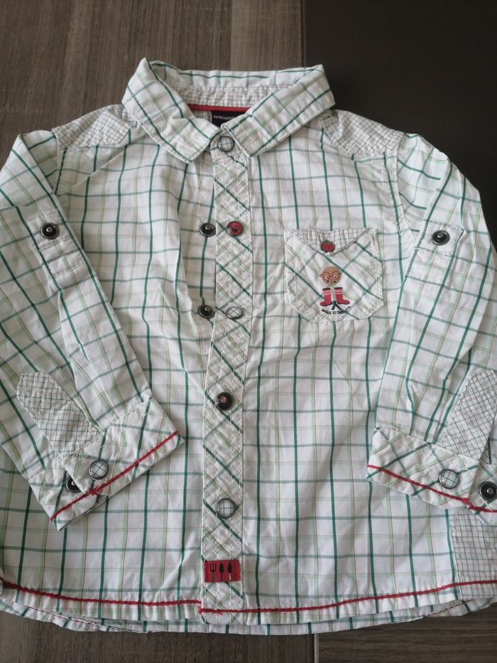 Chemise Sergent major 9 mois 71 cm