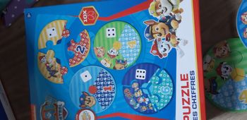 Puzzle chiffres pat patrouille