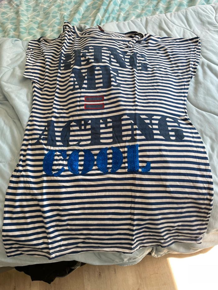 T-shirt marinière M