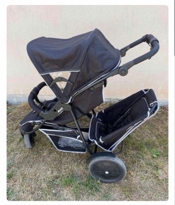 Poussette double free rider hauck