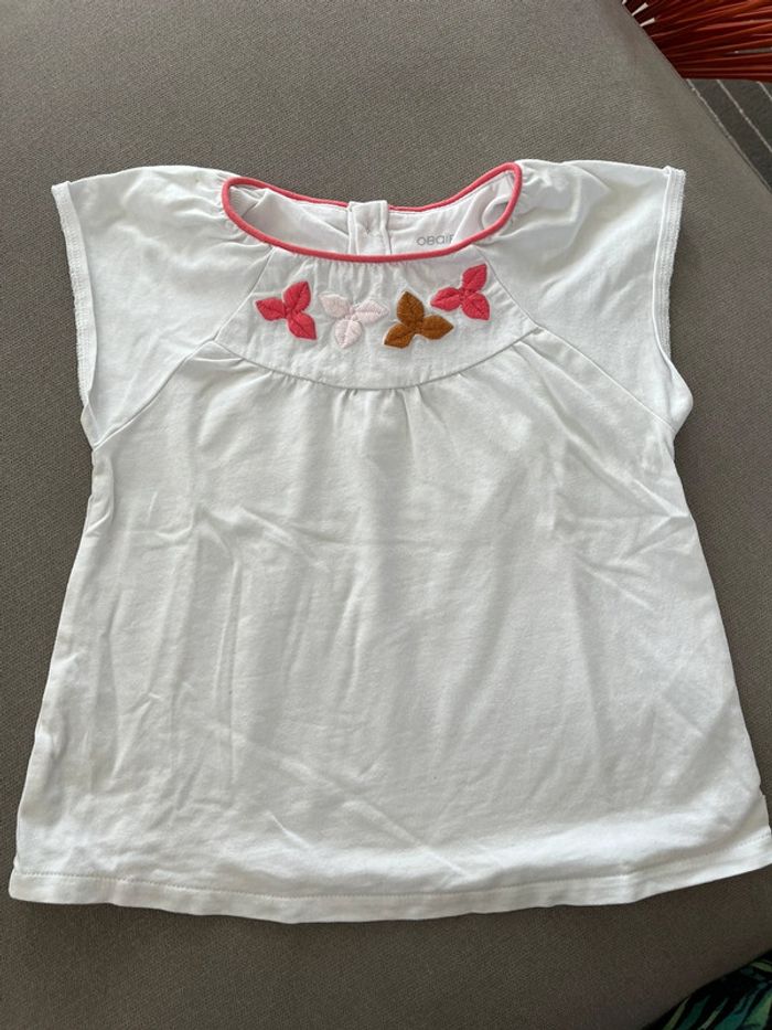 Chemise blanche fille