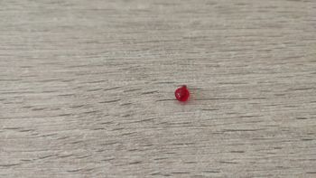 Phare arrière pièce détachée miniature Bburago Burago Chevrolet Corvette 1957 1/18 1/18e 1/18ème #D2