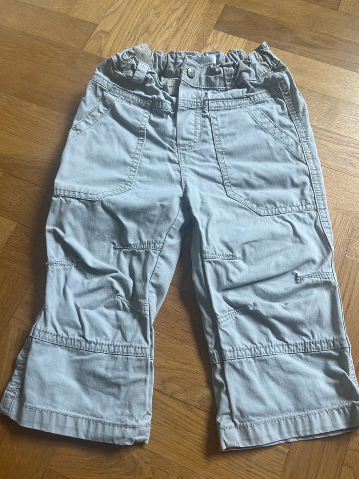 Pantalon léger beige Obaibi 18M / 81cm