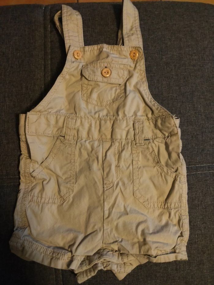 Salopette short