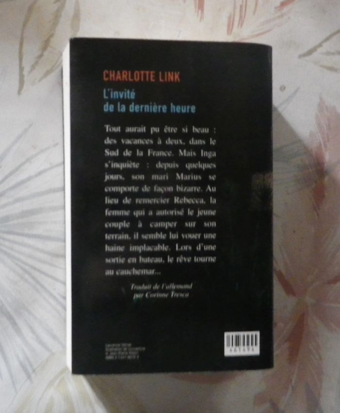 L'invité de la dernière heure de Charlotte Link Ed. France Loisirs - photo numéro 2