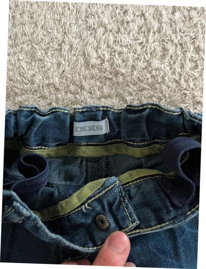Jeans bleu garçon taille 18 mois marque IKKS - photo numéro 6