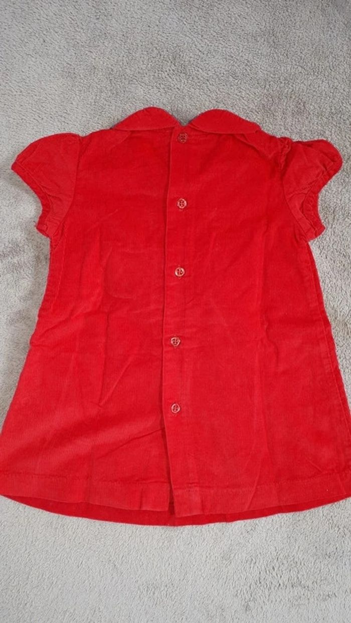 Robe rouge Tex 18 mois - photo numéro 2