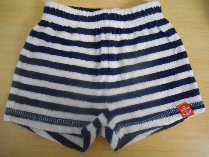 Short court garçon-fille 6-9 mois /Tex