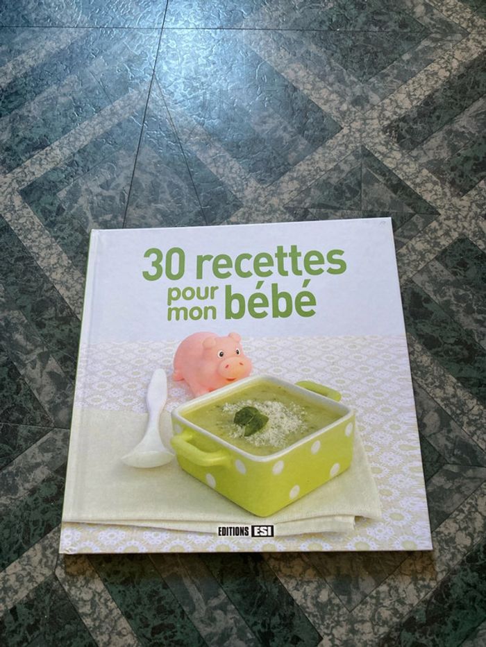 Livre recettes bébé