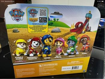 Boîte 7 figurines la pat patrouille, neuve , 30 % avec code remise 