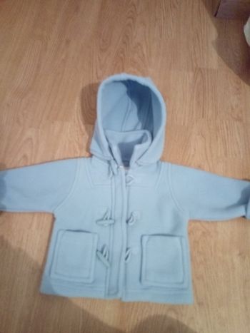 Manteau bleu ciel 6 mois