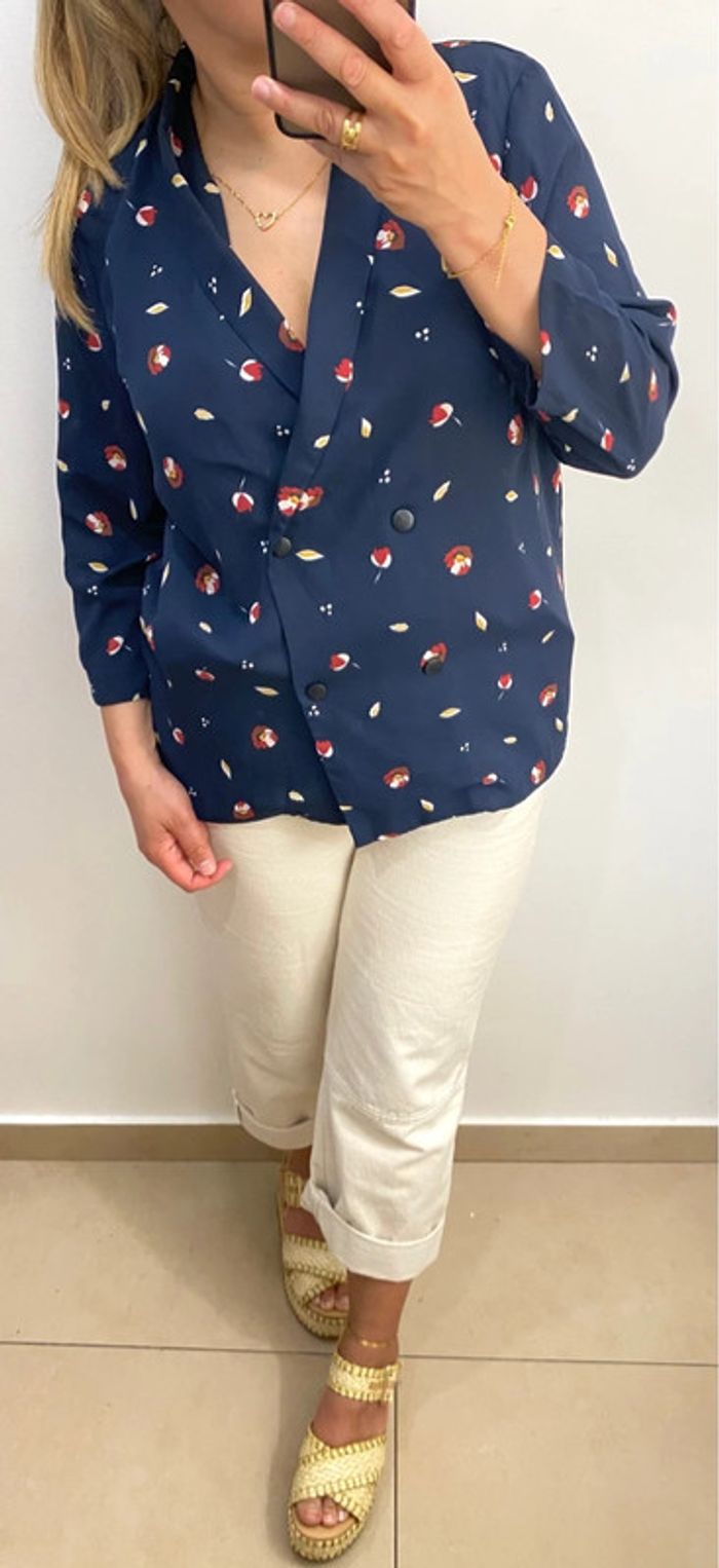 Chemise a fleurs - photo numéro 5