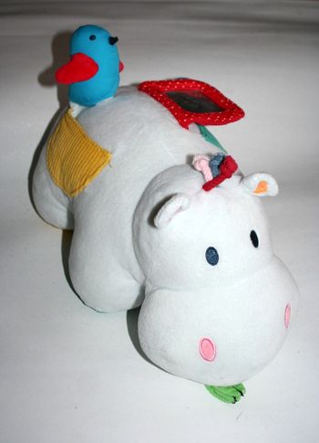 Peluche d'activités Axel l'hippo Oxybul