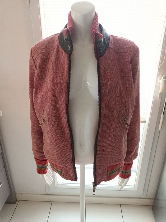 Blousons vintage en laine tommy hilfiger - photo numéro 6